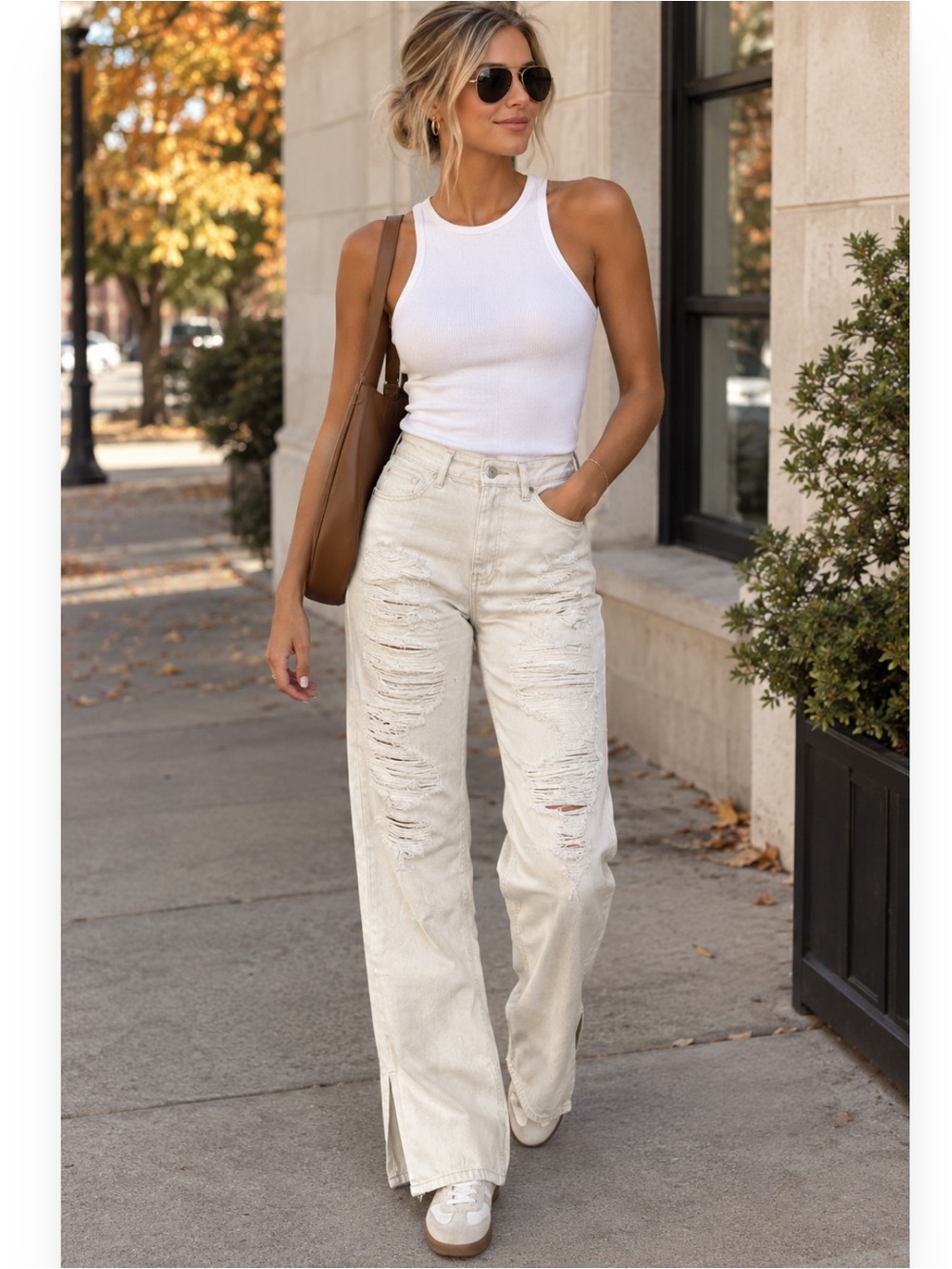 Good American The Khloe Jean Super High Rise, Waist Cinch, Straight Leg Jeans